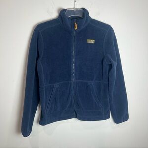 LL Bean Blue Fleece Jacket